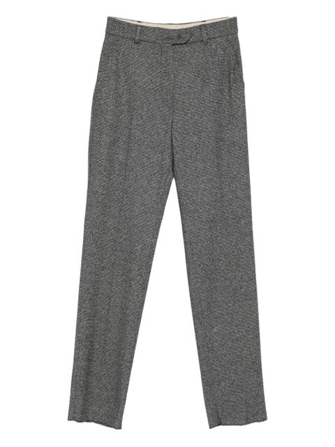 Max Mara textured trousers - Grey - zdjęcie produktu nr 1