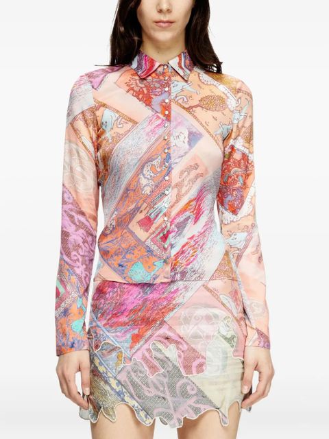 Diesel C-Amelia shirt - Pink