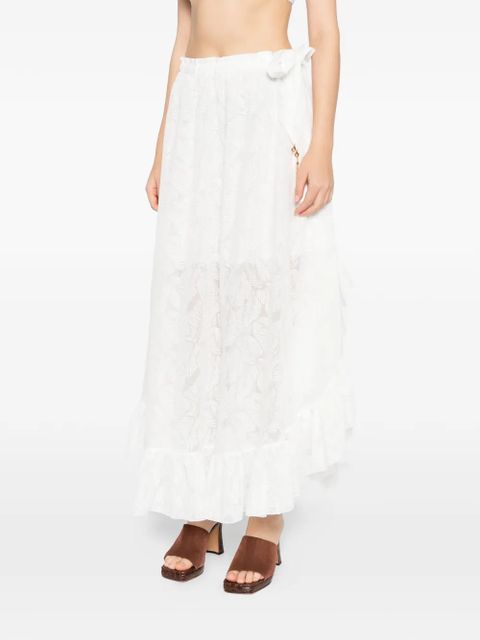 ZIMMERMANN Daylight skirt - White