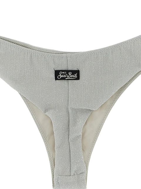 MC2 Saint Barth Naomi lurex bikini bottoms - Silver - zdjęcie produktu nr 2