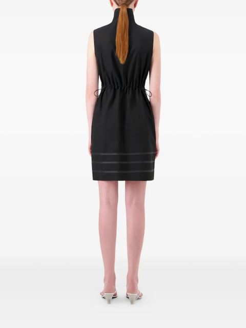 Coperni button fastening tailored dress - Black