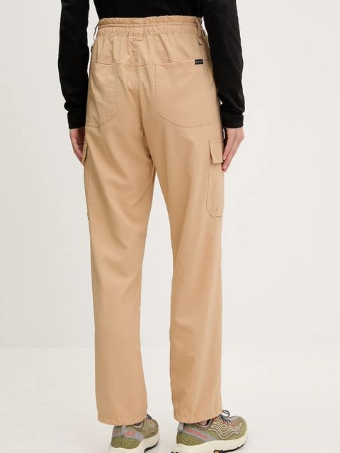 Columbia spodnie outdoorowe Skien Valley kolor beżowy 2119143