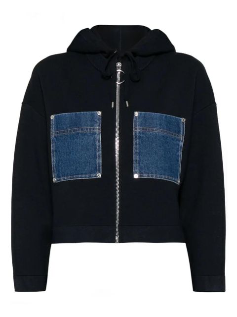 SANDRO zip-up hoodie - Blue - zdjęcie produktu nr 1