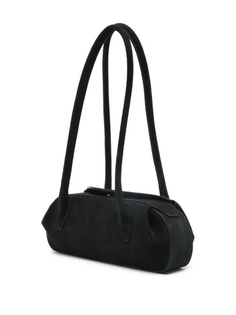 Yuzefi mini Oyster suede tote bag - Black
