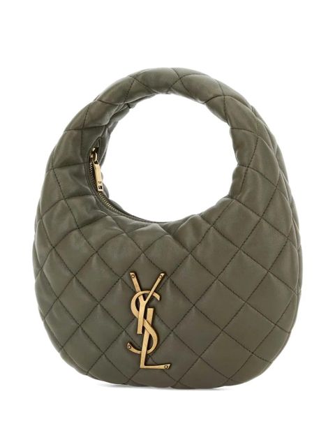 Saint Laurent quilted icarino tote bag - Green