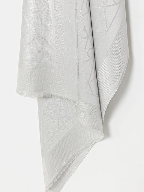 Calvin Klein szalik damski kolor szary LV04F8062G