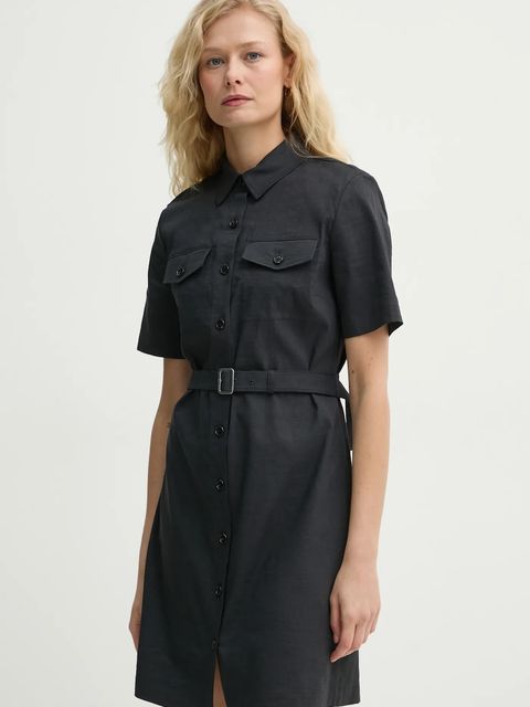 Theory sukienka lniana - zdjęcie produktu nr 1