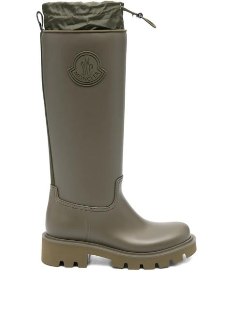 Moncler pull-tab logo rain boots - Green - zdjęcie produktu nr 1