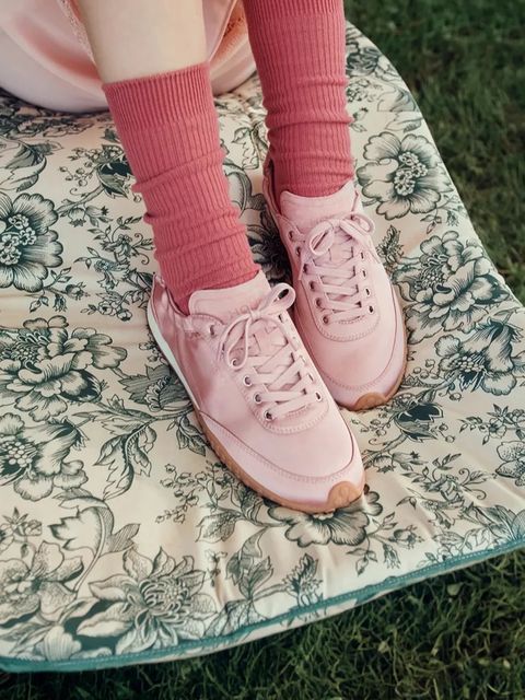 Hoff sneakersy BRIDGE SATIN ROSE kolor różowy 22561008