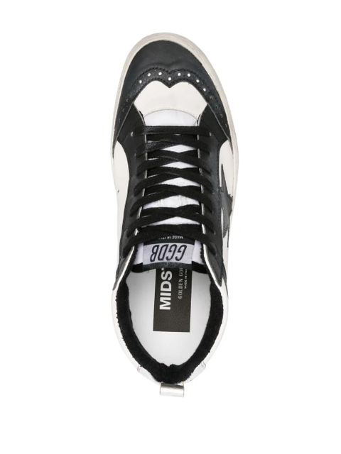 Golden Goose Mid Star high-top sneakers - White