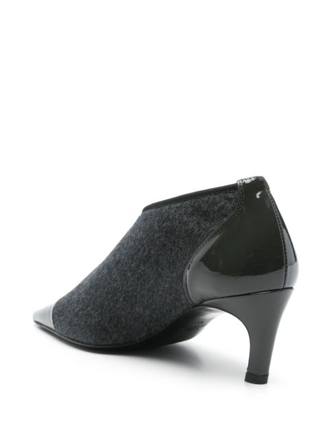TOTEME 60mm Bi-Material pumps - Grey