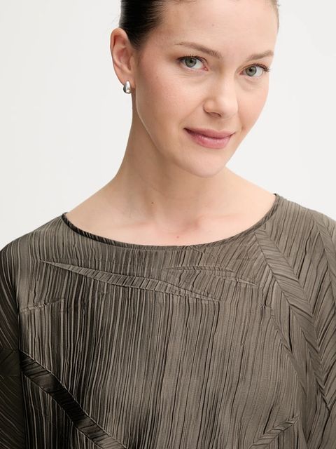 Joseph Ribkoff bluzka damska kolor zielony gładka 253002