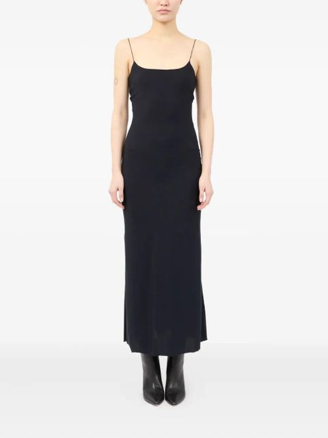 MM6 Maison Margiela slip maxi dress - Black