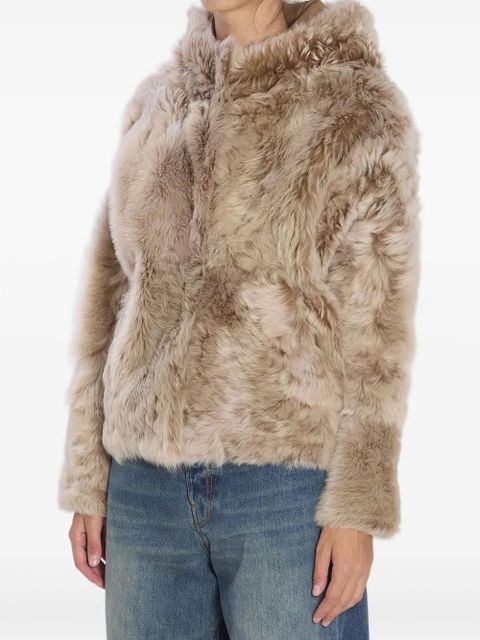 Yves Salomon fur jacket - Neutrals