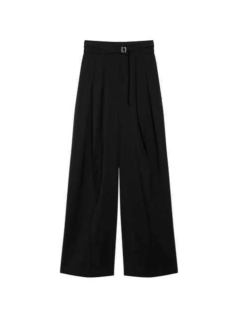Sportmax belted trousers - Black - zdjęcie produktu nr 1