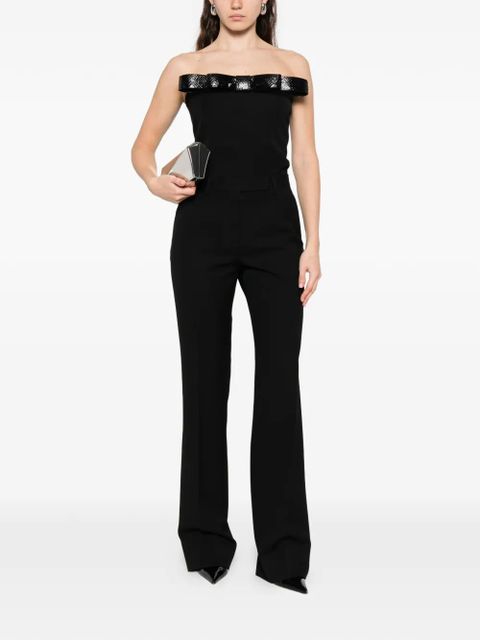 TOM FORD buttoned-pocket trousers - Black - zdjęcie produktu nr 2