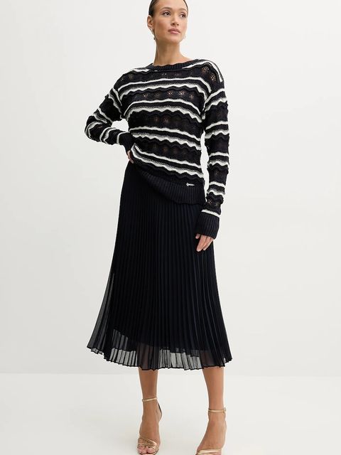 Guess sweter z domieszką lnu VALERIE