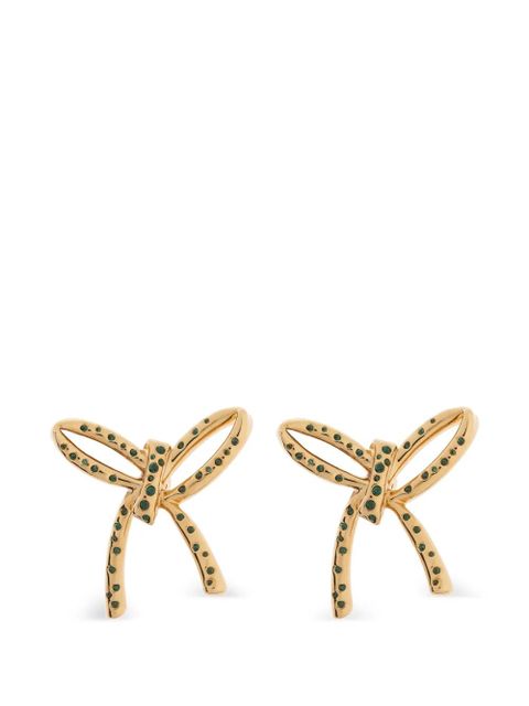 Marni bow-embellished earrings - Gold - zdjęcie produktu nr 1