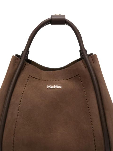 Max Mara Marine XS top-handle cross body bag - Brown - zdjęcie produktu nr 2
