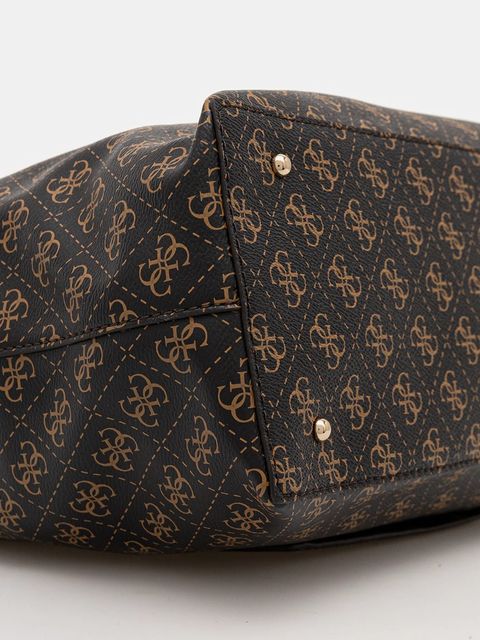 Guess torebka POWER PLAY kolor brązowy HWQG71 24240