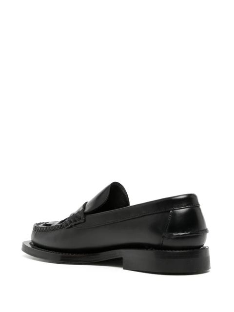 Hereu Nombela leather loafers - Black