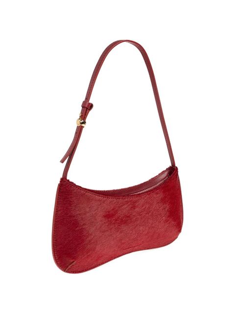 Jacquemus Le Bisou adjustable strap leather shoulder bag - Red
