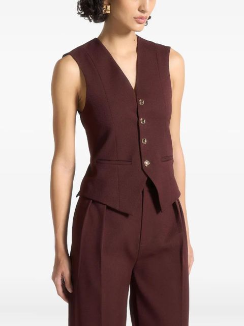 Manière De Voir Christine tailored cinch waistcoat - zdjęcie produktu nr 1