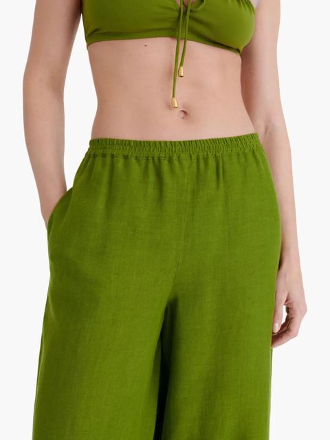 ERES Select wide-leg trousers - Green