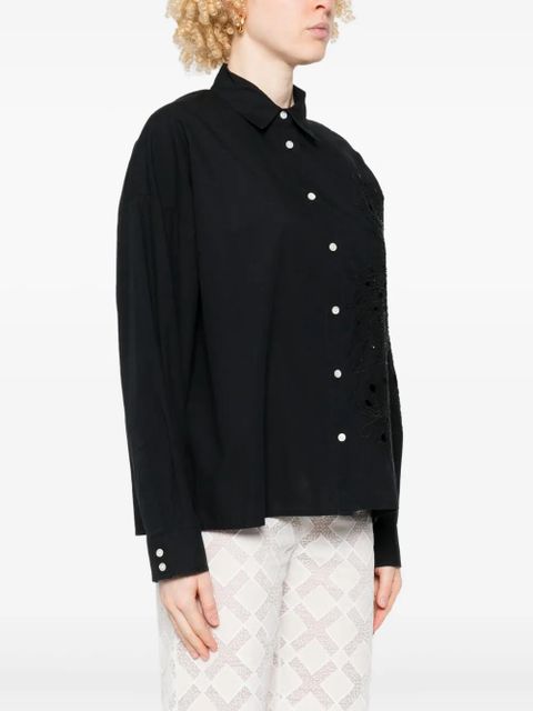 PINKO bead-embellished shirt - Black