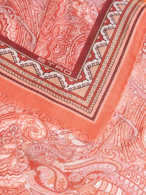 ETRO paisley scarf - Orange - zdjęcie produktu nr 2