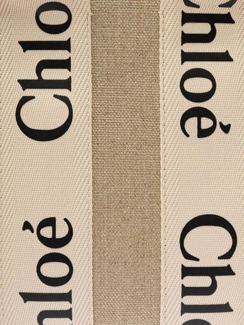 Chloé small Woody tote bag - Neutrals