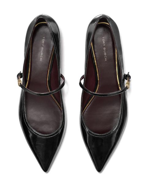 Tory Burch Double T-buckle ballet flats - Black - zdjęcie produktu nr 2