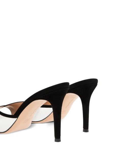 Gianvito Rossi pointed-toe mules - Black