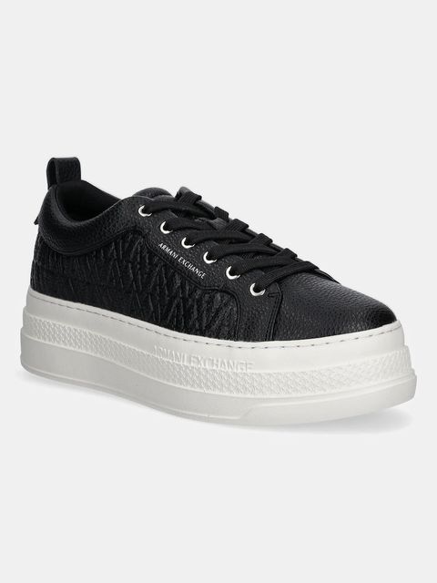 Armani Exchange sneakersy damskie kolor czarny XW001630 AF17351 UC001 - zdjęcie produktu nr 1