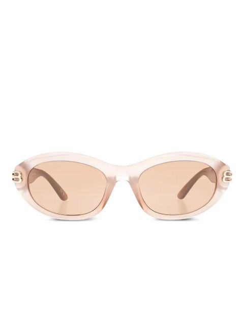 Balenciaga Eyewear oval-frame sunglasses - Pink - zdjęcie produktu nr 1
