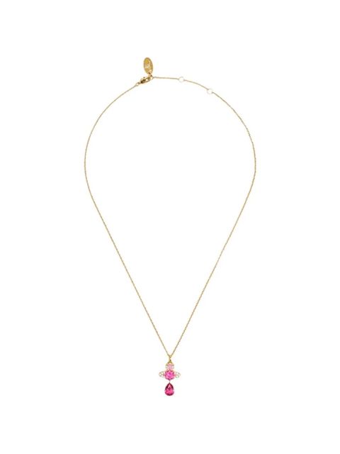 Vivienne Westwood Ismene drop orb necklace - Gold - zdjęcie produktu nr 1