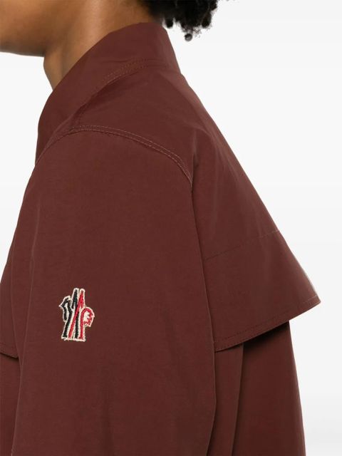 Moncler Grenoble Pochet lightweight performance jacket - Brown