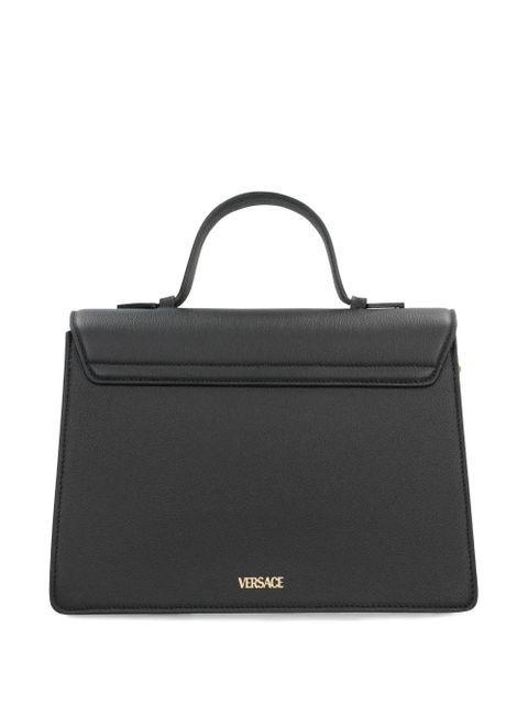 Versace Medusa leather handbag - Black
