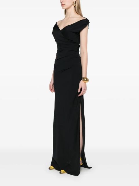 Jacquemus La Robe Rita Longue gown - Black - zdjęcie produktu nr 2