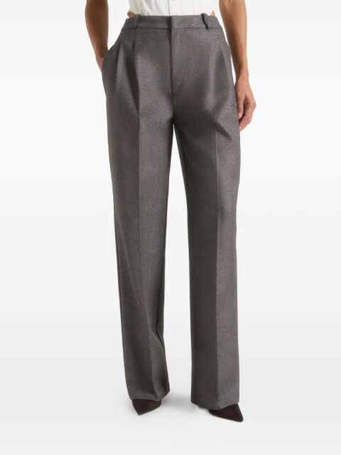 Manière De Voir Julie pleat trousers - Grey - zdjęcie produktu nr 1