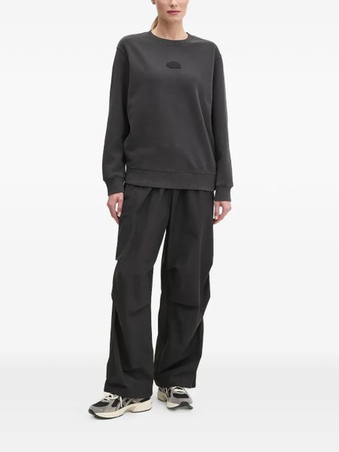 The North Face logo-patch crew-neck sweatshirt - Black - zdjęcie produktu nr 2