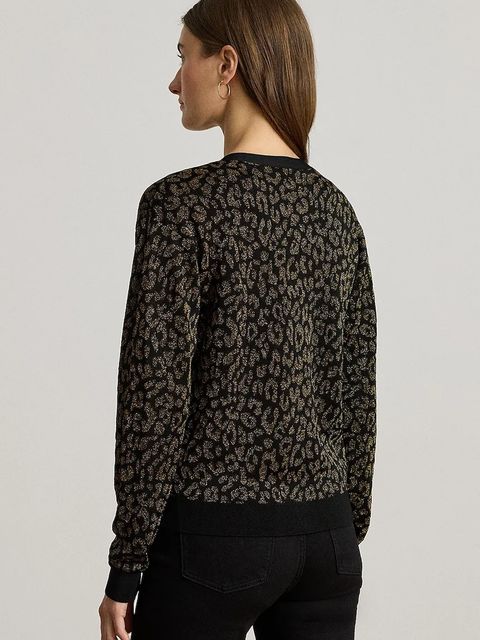 Lauren Ralph Lauren kardigan damski kolor czarny lekki 200979661 - zdjęcie produktu nr 2