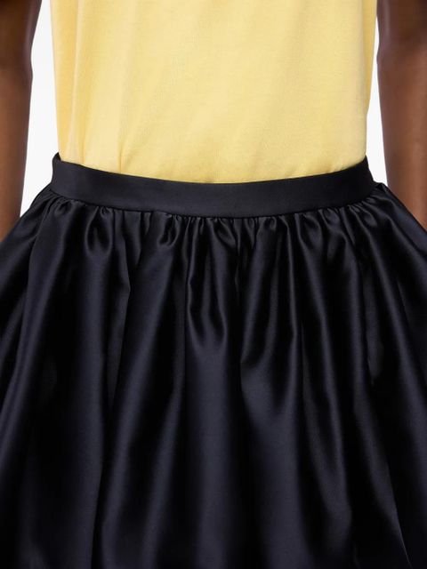 Rabanne pleated mini skirt - Black