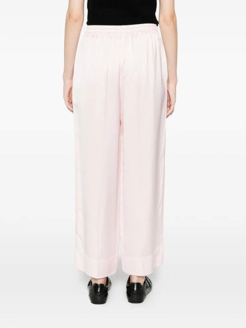 SANDRO drawstring palazzo pants - Pink