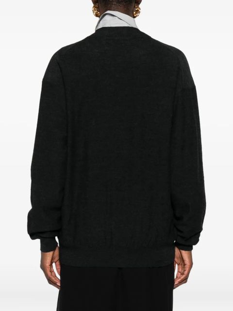 LEMAIRE button-down cardigan - Black