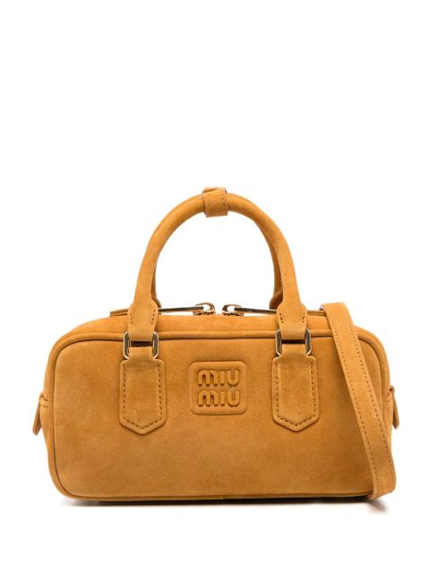 Miu Miu Arcadie tote bag - Yellow - zdjęcie produktu nr 1