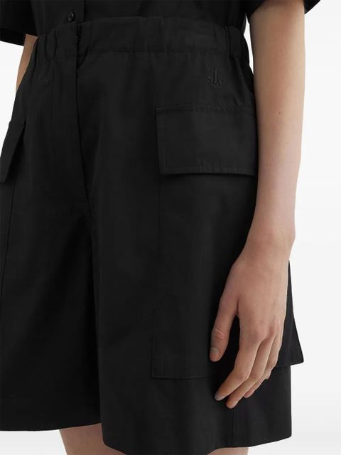 Jil Sander cotton shorts - Black