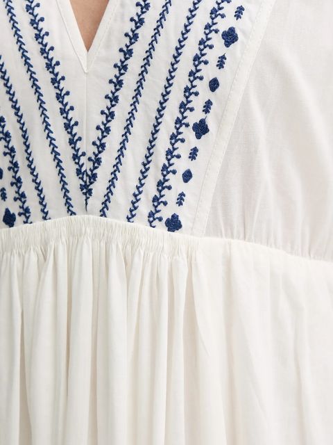 A.P.C. sukienka bawełniana robe anni