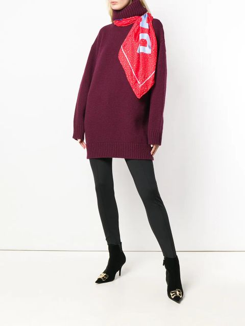 Balenciaga scarf sweater - Pink - zdjęcie produktu nr 2