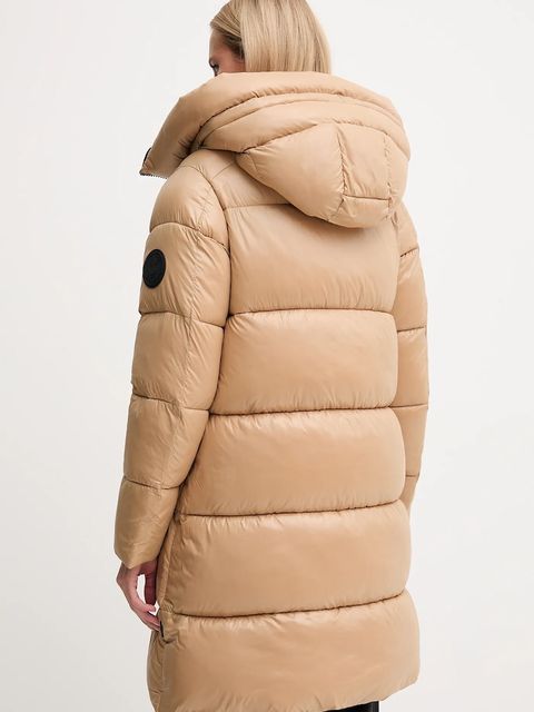 Save The Duck kurtka ISABEL kolor beżowy przejściowa D45510W.LOVE21